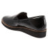 Фото #5 товара Softwalk Whistle S1810-005 Womens Black Leather Slip On Loafer Flats Shoes