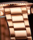 ფოტო #4 პროდუქტის Men's Depthmaster Rose Gold-Tone Stainless Steel Link Bracelet Watch 43mm