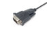 Фото #2 товара Equip USB-C to Serial (DB9) Cable - M/M - 1.5m - Black - 1.5 m - USB Type-C - DB-9 - Male - Male