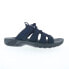 Фото #1 товара Rockport Byron Bungee Slide Mens Blue Wide Synthetic Slides Sandals Shoes