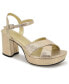 Фото #1 товара Women's Reeva Criss-Cross Platform Dress Sandals