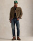 Фото #4 товара Men's Fleece-Lined Corduroy Trucker Jacket