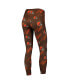 Фото #2 товара Women's Brown Cleveland Browns Breakthrough Allover Print Leggings