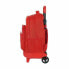 Фото #3 товара Школьный рюкзак с колесиками Compact Atlético Madrid M918 Красный Белый (33 x 45 x 22 cm)