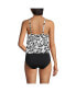 ფოტო #2 პროდუქტის Women's Chlorine Resistant One Piece Scoop Neck Fauxkini Swimsuit