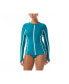 Фото #1 товара Women's Ava Zip Front Rash Guard