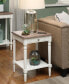 Фото #3 товара French Country 1 Drawer End Table with Shelf