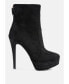 Фото #1 товара Espiree Microfiber High Heeled Ankle Boots