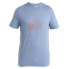 ფოტო #1 პროდუქტის ICEBREAKER Merino 150 Tech Lite III Van Camp short sleeve T-shirt