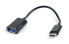 Фото #3 товара USB-кабель Gembird A-OTG-CMAF2-01 - 0.2 м - USB C - USB A - Черный