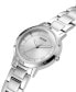 ფოტო #5 პროდუქტის Women's Silver-Tone Stainless Steel Bracelet Watch, 34mm