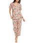 Bedhead Pajamas 2Pc Shirt & Crop Pant Set Women's