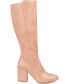 ფოტო #2 პროდუქტის Women's Tavia Wide Calf Knee High Boots