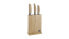 Ballarini Tevere - Knife/cutlery block set - Stainless steel - Wood - Wood - Stainless steel - Wood