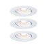 PAULMANN 942.93 - Recessed lighting spot - Non-changeable bulb(s) - 1 bulb(s) - LED - 2700 K - White