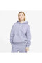 Фото #8 товара Толстовка Nike Sportswear Phoenix Fleece Hoodie женская фиолетовая Sweatshirt dq5860