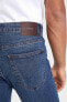 Фото #6 товара Джинсы мужские defacto DeFacto Erkek Pedro Slim Fit Normal Bel Dar Paça Jean Pantolon