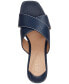 ფოტო #4 პროდუქტის Women's Freddi Slip-On Crisscross Mid Dress Sandals