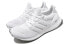 Фото #4 товара adidas Ultraboost 1.0 All White 轻便 低帮 跑步鞋 男女同款 纯白 / Кроссовки Adidas Ultraboost 1.0 S77416