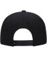 Men's Black Flight Snapback Hat