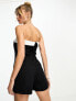 Фото #7 товара Trendyol bandeau playsuit in black