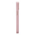 Фото #7 товара Чехол из натуральной кожи ICARER для iPhone 14 розовый