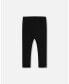 Фото #1 товара Baby Girls Baby Rib Leggings Black