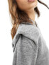 Mango shoulder detail jumper in grey