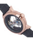 Men Xander Leather Watch - Rose Gold/Gray, 45mm