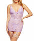 Фото #1 товара Women's Jeannie Elegant Lace and Mesh Chemise and Panty 2pc Lingerie Set