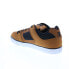 DC Pure 300660-KBO Mens Brown Leather Lace Up Skate Inspired Sneakers Shoes