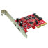 Фото #2 товара ROLINE PCIe Adapter USB 3.1 2x Typ C