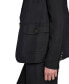 Karl Lagerfeld Women's Linen-Blend One-Button Blazer