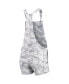 Women's Gray New York Mets Camo Overall Romper