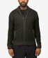 Фото #4 товара Men's Full-Zip High Neck Sweater Jacket