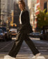 Фото #7 товара Women's Long-Sleeve Single-Button Blazer