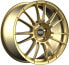 Fondmetal 9RR glossy gold 8.5x19 ET45 - LK5/120 ML64.1