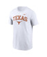 Фото #2 товара Men's White Texas Longhorns Blitz 2-Hit T-Shirt