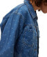 ფოტო #4 პროდუქტის Women's Ruby Cropped Printed Denim Jacket