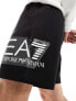 Фото #5 товара Armani EA7 large side logo sweats shorts in black