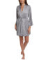 Фото #1 товара Flora Nikrooz Solid Luxe Woven Wrap Robe Women's