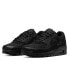 Фото #3 товара женские кроссовки спортивные кожаные черные Nike