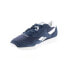 Фото #4 товара Reebok Classic Nylon Mens Blue Suede Lace Up Lifestyle Sneakers Shoes