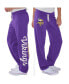 ფოტო #2 პროდუქტის Women's Purple Minnesota Vikings Scrimmage Fleece Pants