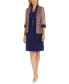 Women's 2-Pc. Printed Chiffon Jacket & Dress Set
