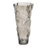 Vase Grey Crystal 19 x 17 x 38,5 cm