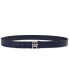 Фото #5 товара Men's TH Logo Plaque Buckle Belt