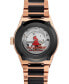 ფოტო #3 პროდუქტის Men's Automatic Grammy Two-Tone Stainless Steel Bracelet Watch 41mm