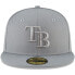 Фото #2 товара [70587764] Mens New Era MLB TAMPA BAY RAYS 5950 FITTED - STORM GREY