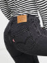 Levi's – Mom-Jeans im 80er-Stil in verwaschenem Schwarz